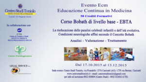 Scopri di più sull'articolo Evento ECM Corso Bobath di livello base – EBTA – 2015