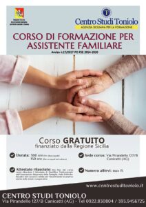 Scopri di più sull'articolo Avviso n.17/2017 per la realizzazione di percorsi per la formazione di assistenti familiari