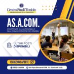 Iscrizioni aperte al Corso per Assistente all'Autonomia e alla Comunicazione dei Disabili (AS.A.COM.)