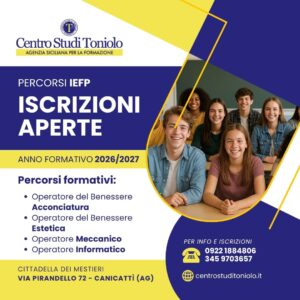 Scopri di più sull'articolo Iscrizioni aperte al Centro Studi Toniolo per l’anno formativo 2026/2027