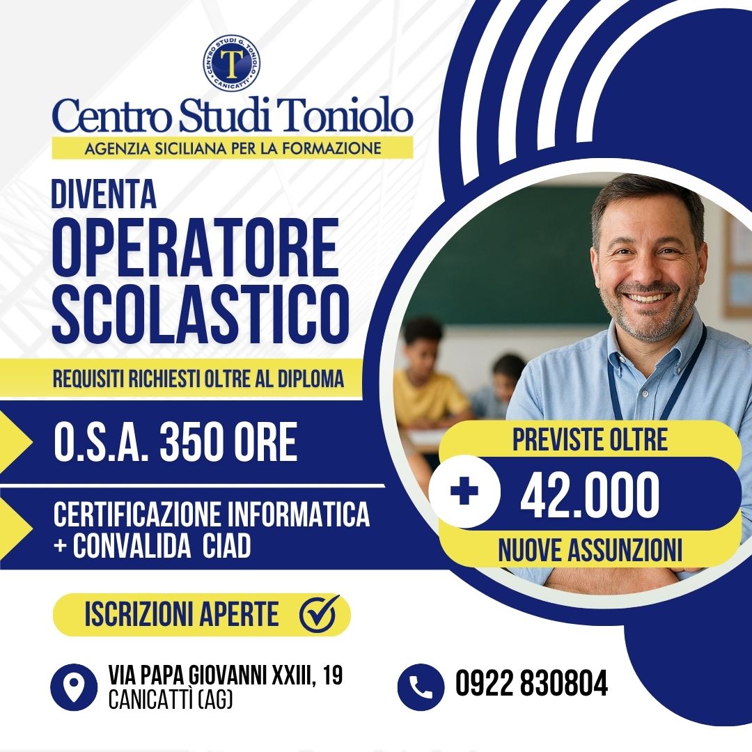 Al momento stai visualizzando Diventa Operatore Scolastico ATA: oltre 42.000 nuove assunzioni nel 2026!