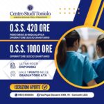 Aperte le Iscrizioni ai Corsi per Operatore Socio Sanitario (O.S.S.) del Centro Studi Toniolo