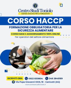 Scopri di più sull'articolo Corso HACCP online: aperte le iscrizioni per ottenere l’attestato obbligatorio